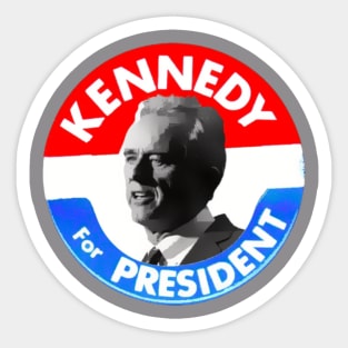 KENNEDY FOR PRESIDENT Sticker